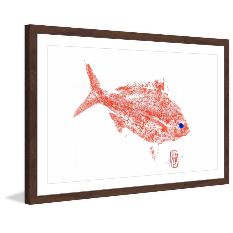 « red et 2 », reproduction d’art encadrée, H 20 po x l 30 po x P 1,5 po