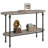 Entryway Table, 43.3" Console Table With Storage, 2 Tier Sofa Table-22559487