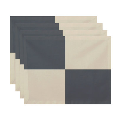 Holiday Brights Polyester Geometric Rectangle Placemat