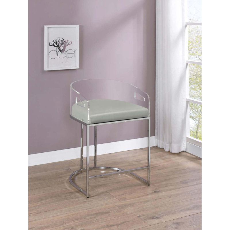 Tabourets en chrome chromé (ensemble de 2)