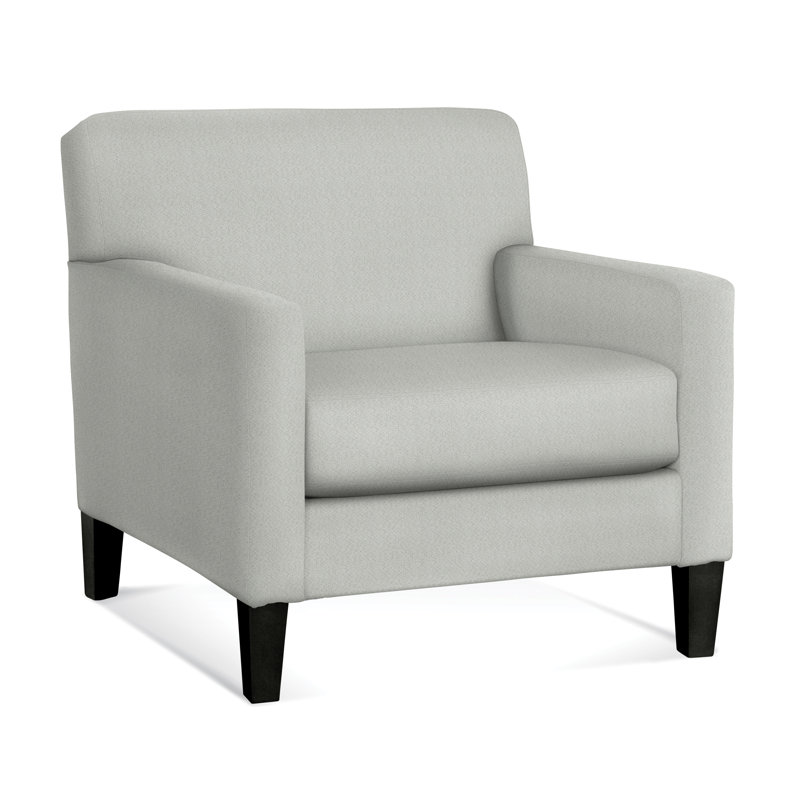 Tampa Upholstered Armchair, Black, Basic Beige, 0317-85