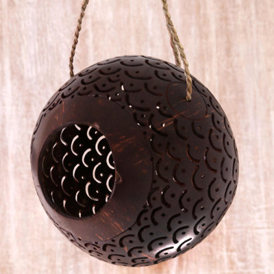 8.75 in. H x 2.4 in. W x 8.75 in. D Hanging Water Resistant Birdhouse