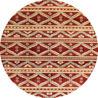 Tapis abstrait rose / blanc