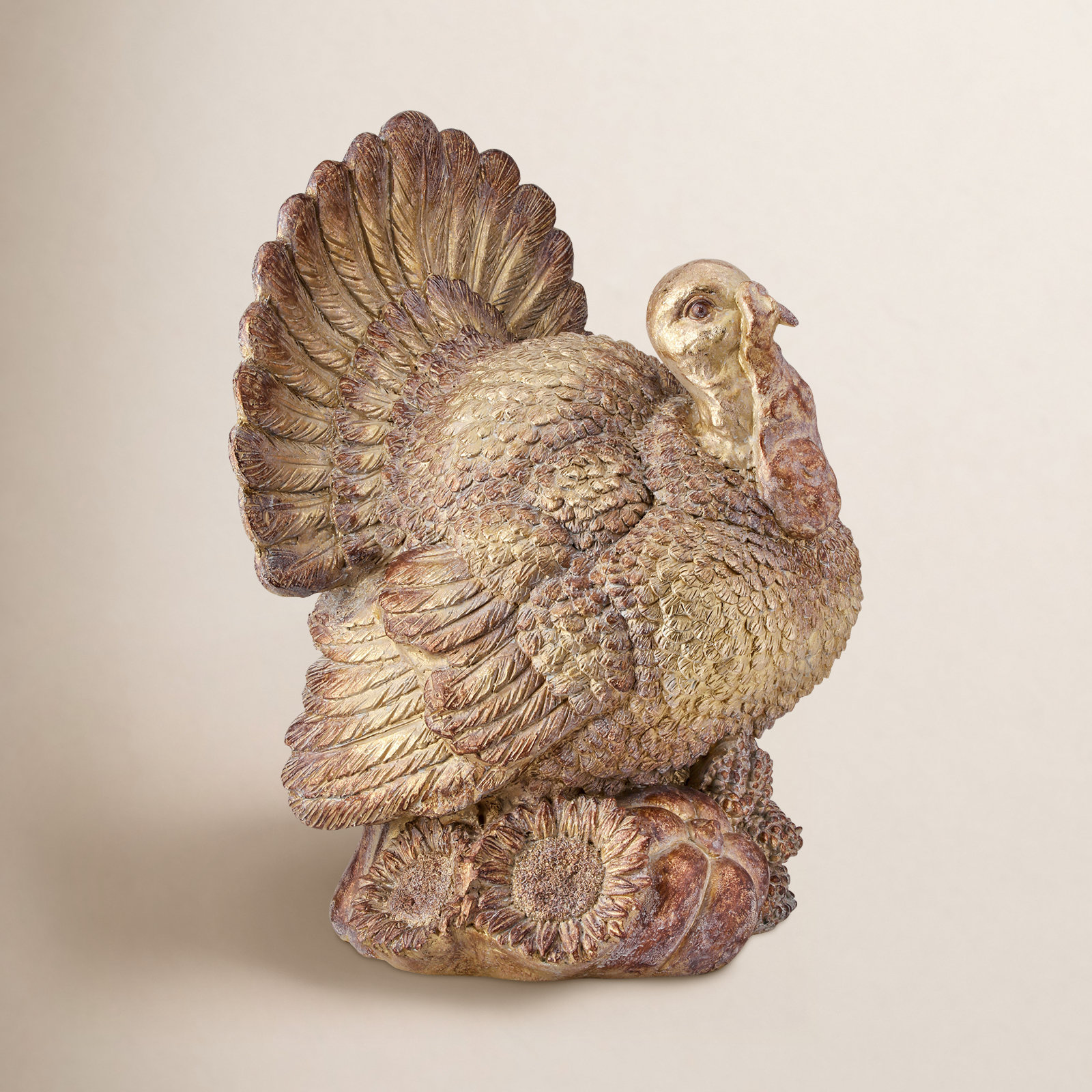 Grand Harvest Turkey Figurine