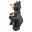 Statue paire d'ours noir forêt