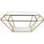 Table basse avec cadre Euclide