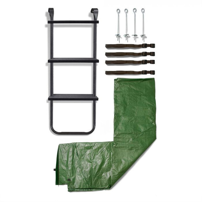 Ensemble d'accessoires pour trampoline, Vert