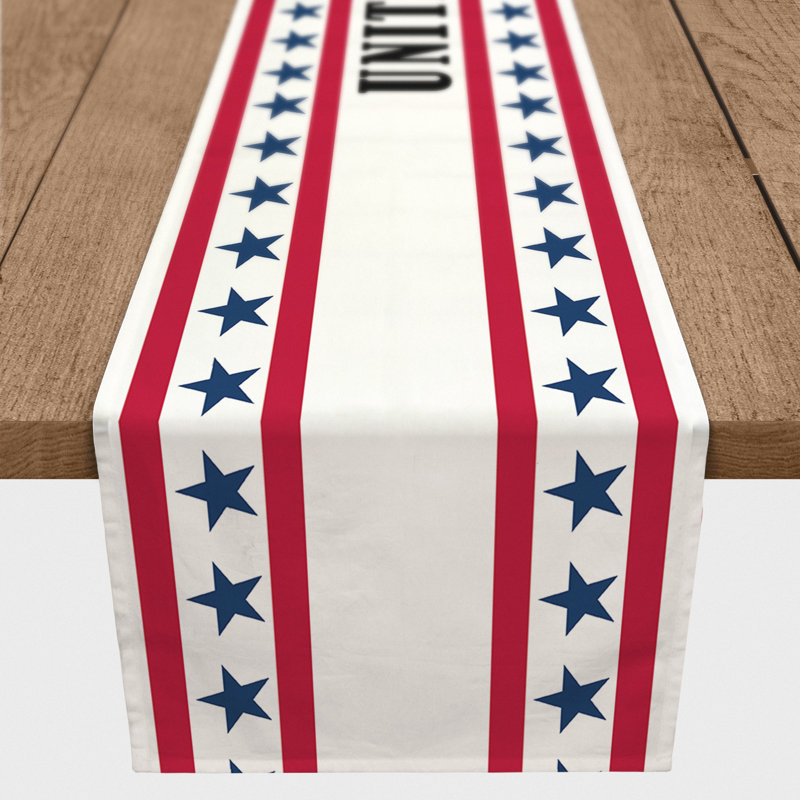 Chemin de table rectangulaire en polyester Crea, 90 po x 16 po