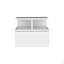 Table de chevet flottante, table de bout, tiroir de table d'appoint, tablettes ouvertes-2100460642