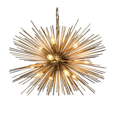 Lustre sphérique spoutnik à 12 lumières Chadia