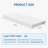 2PC High-Density Foam Cushion Replacement 72x24in - Resilient Customizable Foam Pads for Sofa, Bench, Lounge Chair, Bay Window | Choose Thickness (1-6in)-1968452197