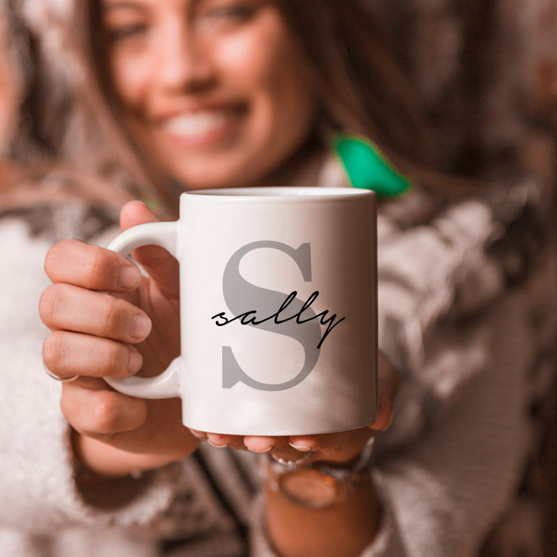 Porcelain Coffee Mug, Yes