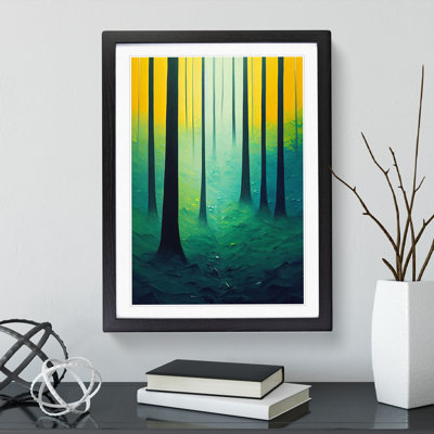 Vivacious Forest - Single Picture Frame Print