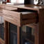 Buffet simple en bois de noyer noir-55482903