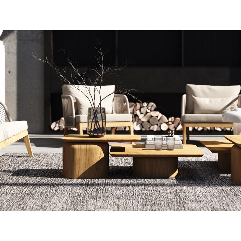 Amadora Outdoor Teak Side Table