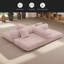 Canapé-lit convertible avec coussin cylindrique - Coussin pliant en velours côtelé avec cadre de forme fixe pour le salon, la chambre à coucher, le salon-989052845