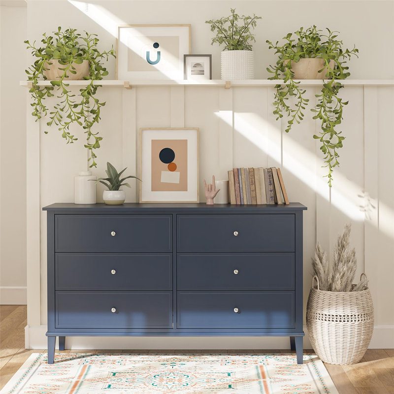 Commode 6 tiroirs, Marine