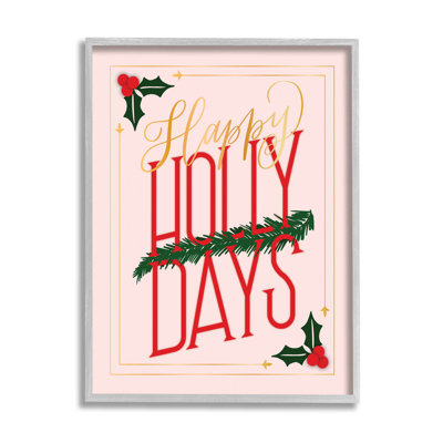 Happy Holly Days Botanical at-131