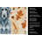 Blue-Gray Scottish Deerhound Heirloom Fall Kitchen Towel-1218231491