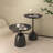 Nesting Table Round Coffee Table Set Modern Living Rooms Tables Metal Minimalist Side Tables-1642004322