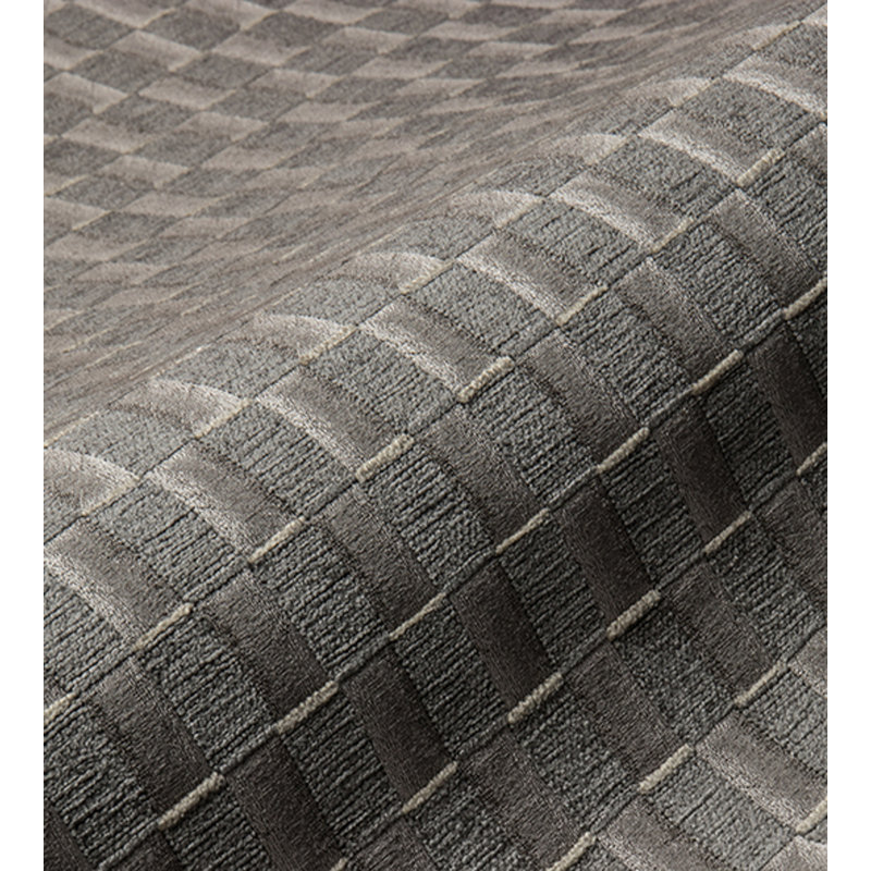 Tissu Bloom Damier, Simplement taupe