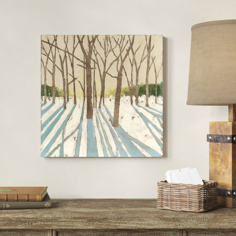 Winter Shadows I, H 30 po x l 30 po x P 1,25 po