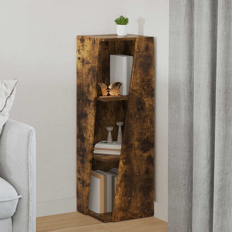 End Table, Smoked Oak