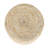 15.9" Handwoven Seagrass Round Ottoman-1853994384