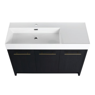 Colletti Freestanding Bathroom Vanity with Sink
