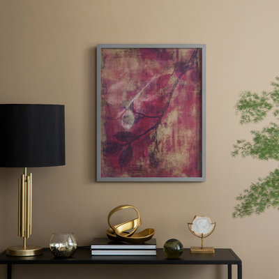 «Branching Out», impression encadrée en bois massif