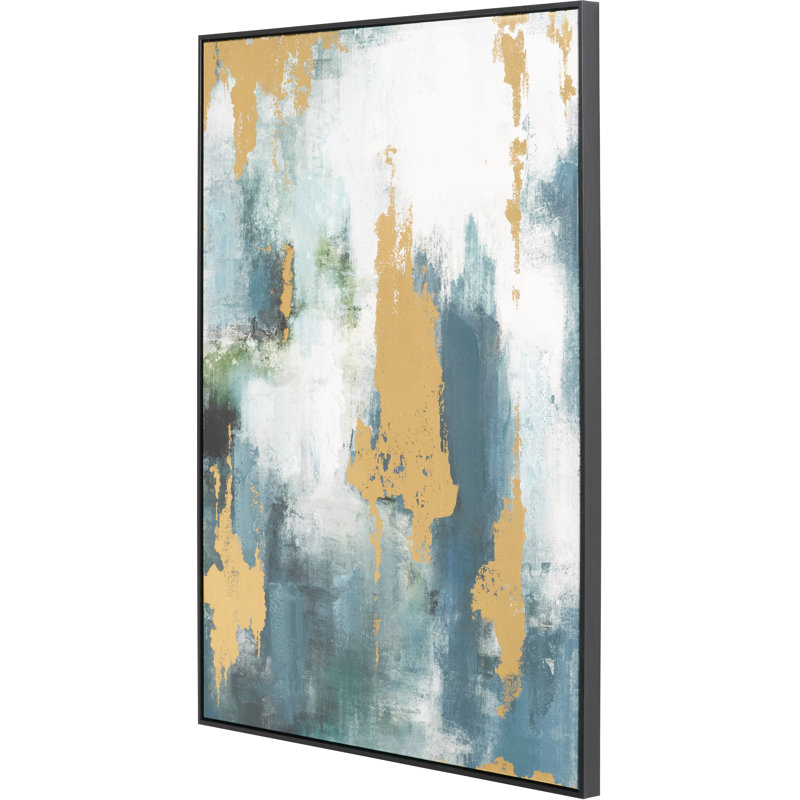 Floater Frame Painting on Canvas