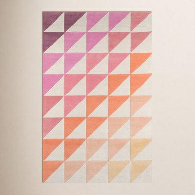 Glory Hand Tufted Wool Geometric Indoor Rug
