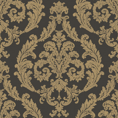 Rouleau de papier peint damas en soie Palazzo
