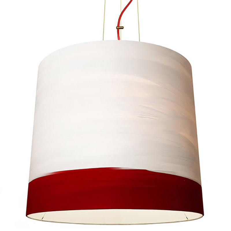 Pendant, Fog, 79" H x 35" W x 35" D