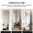 Frameless Full Length Tempered Glass Mirror with Stand-1874444472