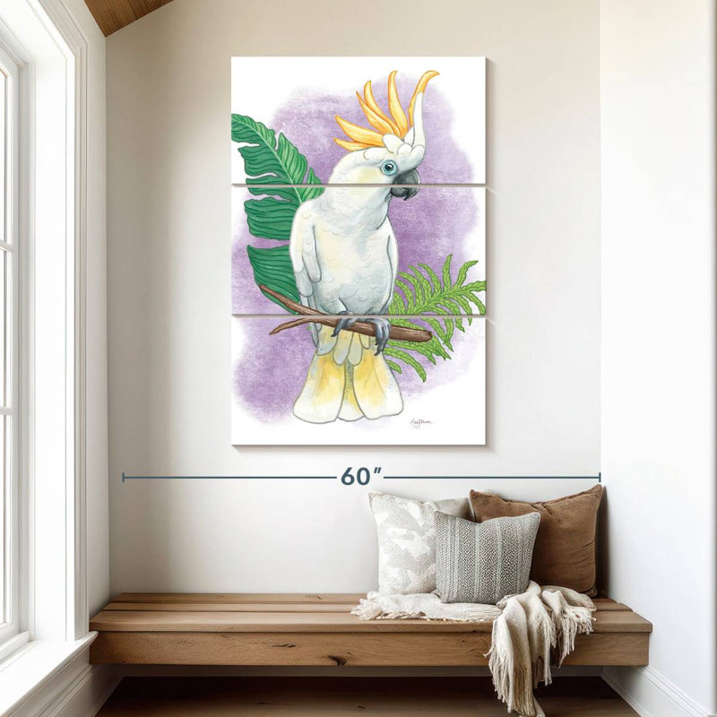 Brampt Tropical Flair III, 50" H x 32" W