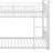 Metal Bunk Bed With Slide,Kids House Bed-1119845357