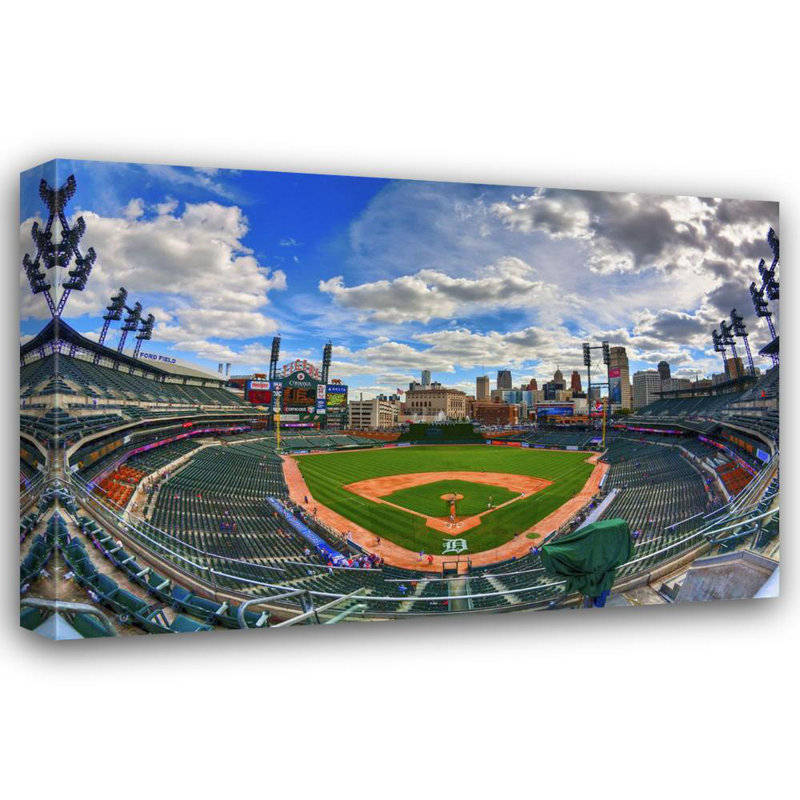 Comerica Park, H 16 po x l 24 po