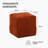Square Corduroy Woven Design Ottoman-1664571372
