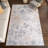 Urta SplashGuard Modern Abstract Machine Washable Area Rug-1679475083