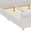 Base de lit plateforme avec pied de lit roulé et tête de lit haute pour une durabilité accrue-99028493