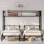 Cadre de lit moderne pour lit simple superposé simple sur 3 lits simples