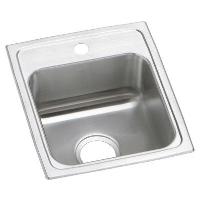 Celebrity 15" L x 18" W Drop-in Bar Sink