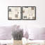 Boho Tiles Set Abstract Canvas Print by Oliver Gal, Black Frame, 12 x 12-1650679814-1650679819
