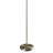 66" Tall Metal Floor Lamp, Retro design with Black and White Shade-75120671