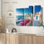 Architecture «Traditional Santorini Homes, reproduction sur toile» sur-98865689
