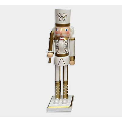  Wooden Golden Guard Nutcracker F07M6-14A