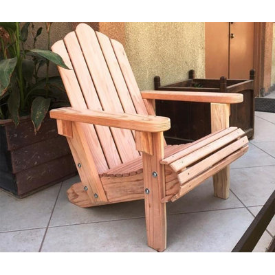 Chaise Adirondack Benkley Redwood