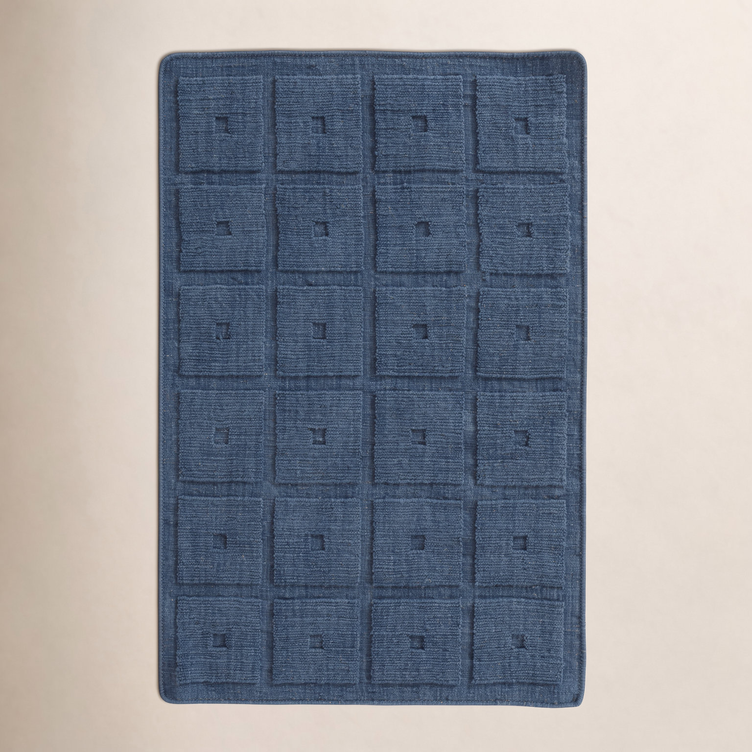 Vivora Squared Hand-Loomed Rug, Rectangle 2' x 3'