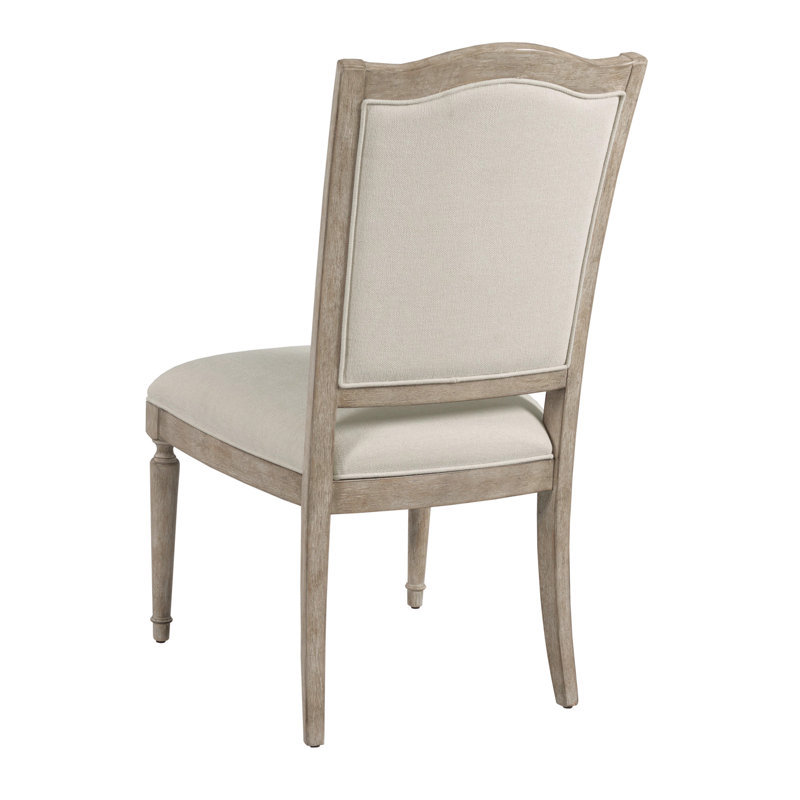 Chaise d'appoint rembourrée Daniella - Brun
